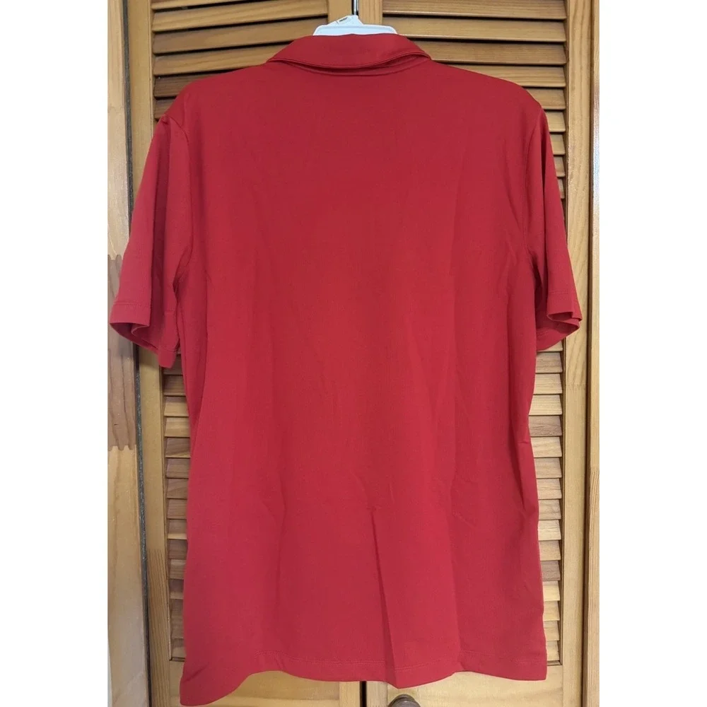 Nike Men's‎ Football Sideline Dri-Fit Polo CT4581-657 Red Performance Medium